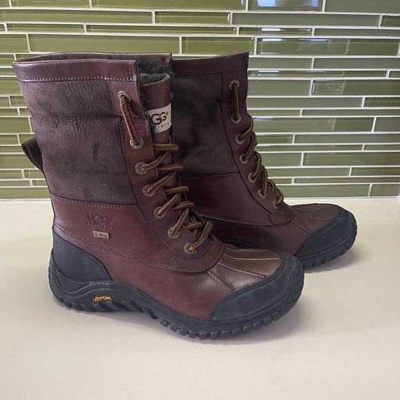 UGG Brown Adirondack III Waterproof Boots sz 7 - Picture 4 of 9